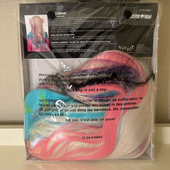 Monster High Lagoona Hair Clips - Pink and Blue - Picture 2 of 2